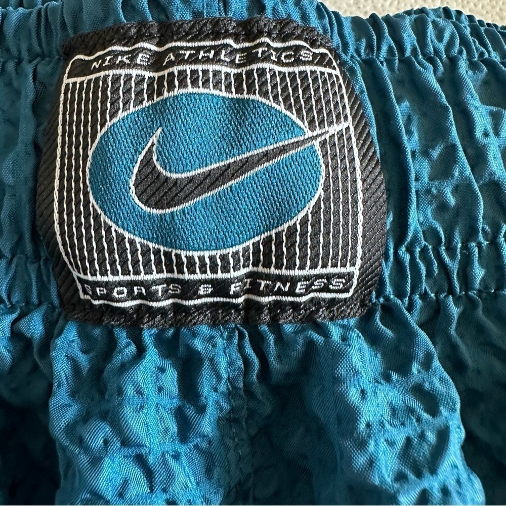 Nike Women's Shorts Nike Blue And Teal Running Athletic Shorts - Picture 12 of 13